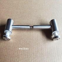 Stainless steel glass stair railing Handrail column pendant Guardrail bracket Support connection fixed clip bracket bracket accessories