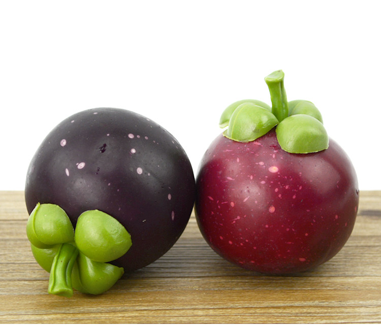 仿真假山竹加重山竹假水果模型套装橱柜具居装饰摄影早教道具