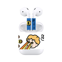 Apple AirPods1 2nd generation wireless Bluetooth headset Sticker protection Silicone cover Lightning eye charging box protective film