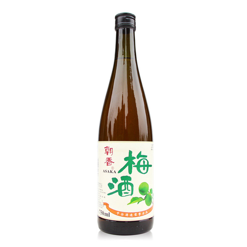 日式梅酒中谷酒造朝香梅酒750ml日式梅子酒青梅酒洋酒包邮