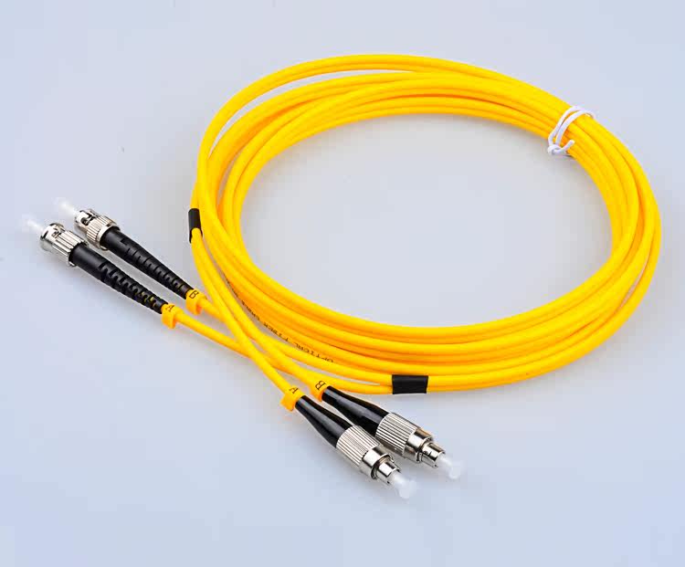 收发器sfp模块单模双芯3米fc-st跳线尾纤