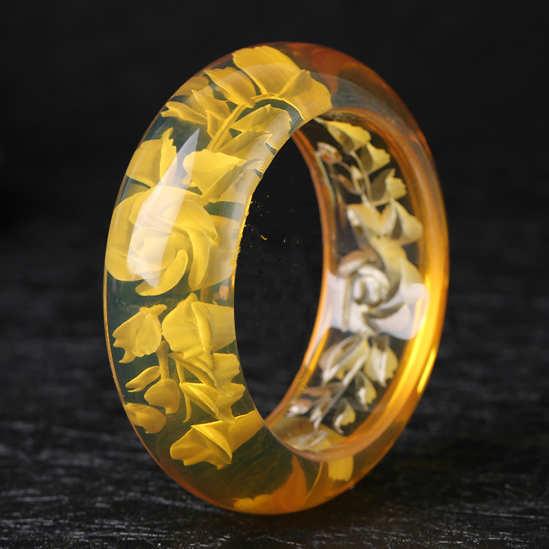 金珀利多米尼加蓝珀手镯鸡油黄老蜜蜡手串金珀雕花多款手镯子女士