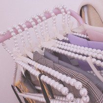 Pearl Hangers Children Hangers Baby Hangers Princess Hangers ins Girls Heart JK Pants Clips Clothing Hangers