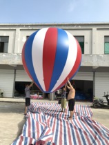 2 m PVC Hot Air Balloon Styled Balloon Advertisement Inflatable Drop Shape Floating Air Ball Inflatable Cartoon Air Die