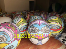 Inflatable PVC Tumbler air molds Eggs Tumbler Support set to advertise to open Panda Cartoon Tumbler