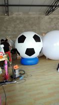 2 m PVC football shape lift-off balloon closed air hanging Earth closed air PVC football shape Air model