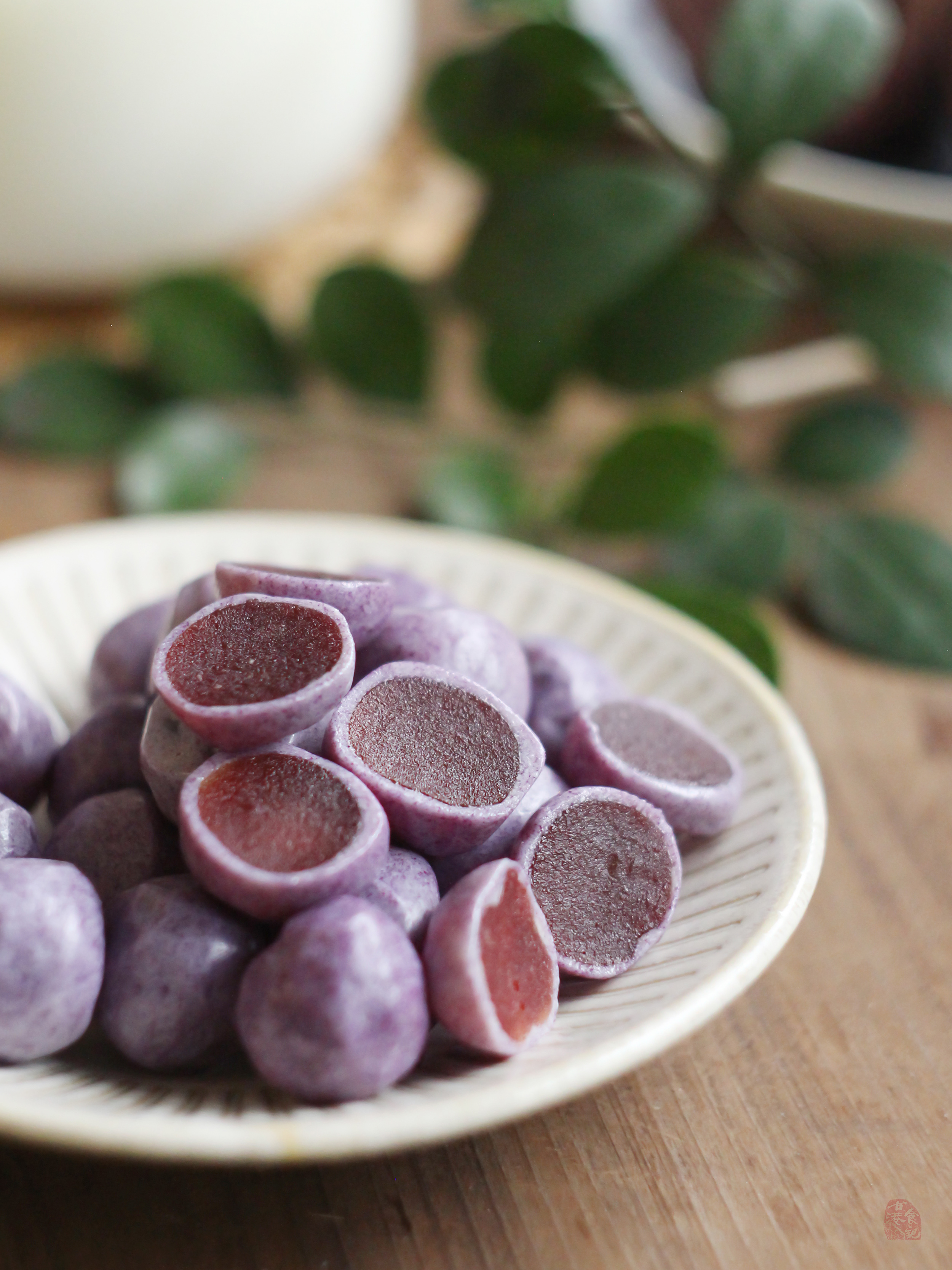 古港食记 | q弹软糯小奶球 香甜紫薯夹心 独立袋装小零食180g