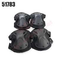 51783 outdoor military fan transformers protective gear set CS equipment safety protection Tactical sports knee and elbow protection