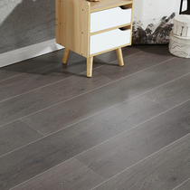 Three layers of solid wood composite flooring logs 12mm household environmental protection Nordic Oak gray waterproof and wear-resistant factory direct sales