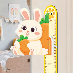 Cartoon height wall stickers three-dimensional baby height stickers children's magnetic measuring instrument ruler magnetic lifting wallpaper