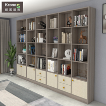 Living room bookcase storage cabinet One-piece custom whole wall Living room storage TV cabinet background wall free combination 60cm wide