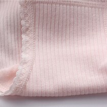 Spring and summer cotton cotton crotch cotton high-end underwear female high-waisted Lady middle waist student girl underpants
