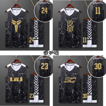 Kobe No 24 basketball suit suit James basketball suit custom male college student Owen basketball suit black diy