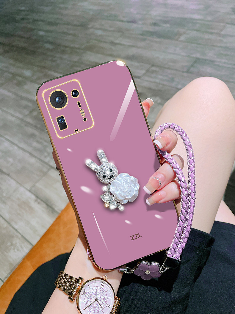 小米mix4手机壳小米mix4女款网红ins新品可爱简约5g版xiaomi创意保护