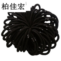 Rubber band strong fashion ponytail hair band Womens head rope tie high ponytail loose circle Adult hair rope high elastic