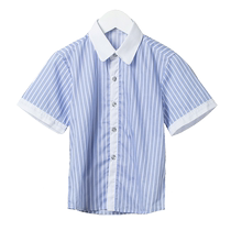 Boys shirts Handsome childrens spring new middle and large childrens foreign style Korean version of the top tide childrens cotton plaid shirt