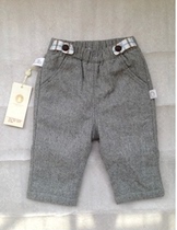 British male and female child special price clear cabin winter style baby wool trousers baby long pants 134318
