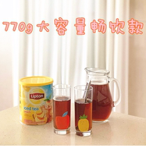 South Korea LIPTON Lemon Tea Little Red Book with Korean version of peach powder ice peach 770g spot