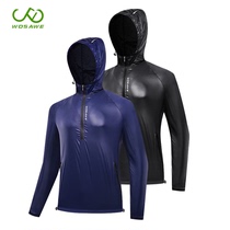 Vosavi riding windbreaker men and womens ring law Spring and Autumn outdoor windproof and breathable quick-drying moisture wicking mountain bike suit