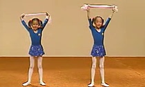 Chinese dance examination level 4 Arm-breaking silk scarf Beijing Dance Academy examination props
