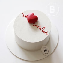 BITOlogy (heart move) C122 Art creative online red INS birthday cake Beijing Shanghai Tongcheng Distribution