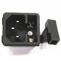 AC-02 power socket 2 in 1 with fuse character socket embedded card position AC socket