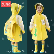 Childrens raincoat School girl school boy raincoat suit Waterproof whole body kindergarten baby school coat thickened children