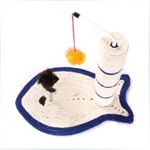 Cat paw kitty spring cat claw plate cat climbing frame blue plate sisal cat grabbing plate wine red cat grabbing post