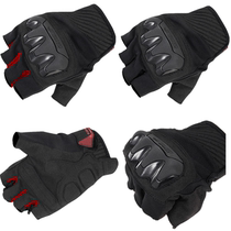 GK-242 cross-country motorcycle glove riding locomotive touch screen anti-fall rider equipped with summer breathable half finger