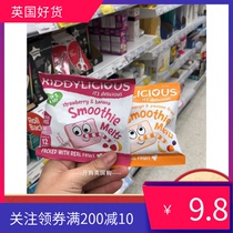 English Tong kiddylicious Blackcurrant Apple Strawberry Banana Mango Fruit Dissolved Bean