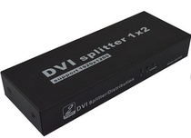 Keweiqi 2-port DVI splitter 1 point 2 1 in 2 out splitter large screen splicing