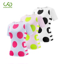 Vosavi summer outdoor sports short sleeve top breathable mesh sleeveless breathable quick-drying moisture wicking and comfortable