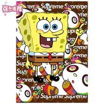 Trend art DEATH NYC personally signed limited print SpongeBob SquarePants fidelity spot