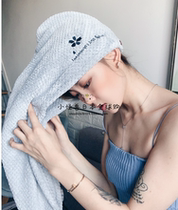 Japanese GP Song Zuer with the same dry hair hat quick dry water absorption dry hair artifact bag head dry hair towel shampoo shower cap