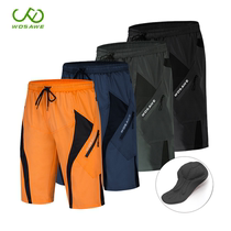 Vossavi mountain bike riding pants five-point pants downhill casual shorts silicone cushion bicycle pants breathable summer