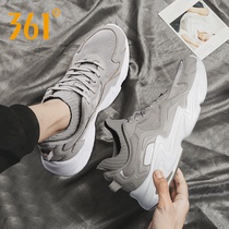361 mens shoes running shoes 2021 summer new 361 degree brand student dad shoes mesh breathable sports shoes men