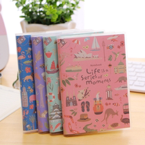 4 This dress minimalist Gum Cover Notebook a6 Thickened Portable Small Benson Stationery Notepad Cute Carry-on Pocket