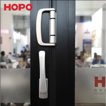 HOPO Hao Bo folding door handle hinge broken bridge 65 folding hinge handle small handle assembly hardware accessories