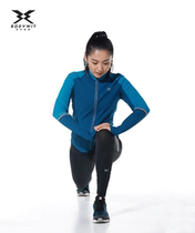 BODYWIT body wisdom womens four-sided bullets rainproof skin-friendly breathable running windbreaker sports fitness autumn clothes