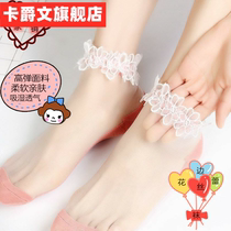 Net Red Pearl socks thin transparent crystal lace socks fairy socks fairy socks wamund tide socks summer