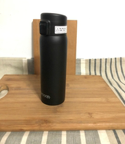 Black 480ML stainless steel thermos cup daily single export cold one-button open car cup water cup warm Cup
