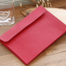 zakka postcard vintage kraft paper envelope set blank 16×11cm