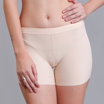 Lan Kwai Fong Black ice silk stretch leggings Anti-light pants No trace safety 2-point pants 3-point shorts Safety pants