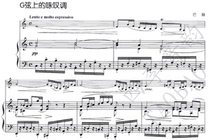 Bach Air Aria on G string BWV1068 Violin Piano Ensemble Score(with solo score)