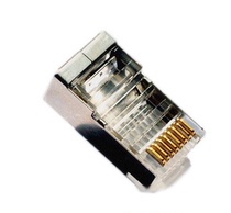 High-quality six-category crystal head Six-category shielded crystal head RJ45 crystal head with shielded network crystal head