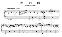 Chu Wanghua impromptu Chinese piano solo score