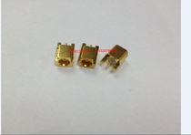 MCX-KEFA mcx three-pin solder plate socket mcx solder PCB board in-line socket RF MCX female socket