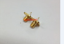 RF head SMA female with square plate socket SMA with flange fixed mother seat high frequency SMA-KF50 Ohm