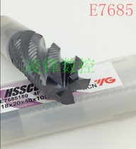 Korea YG-1 TiCN coated high speed steel rough skin milling cutter 6-25 high cobalt steel milling cutter E7685 series