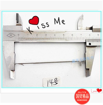 Woven Tibetan line with wire three-way threading machine Foewel 14 Number of wearing beads hooked needle free of mail